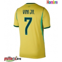 Camiseta Brasil Vinicius Junior #7 Primera Equipación Mundial 2026 manga corta